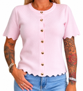 Vest heart pink