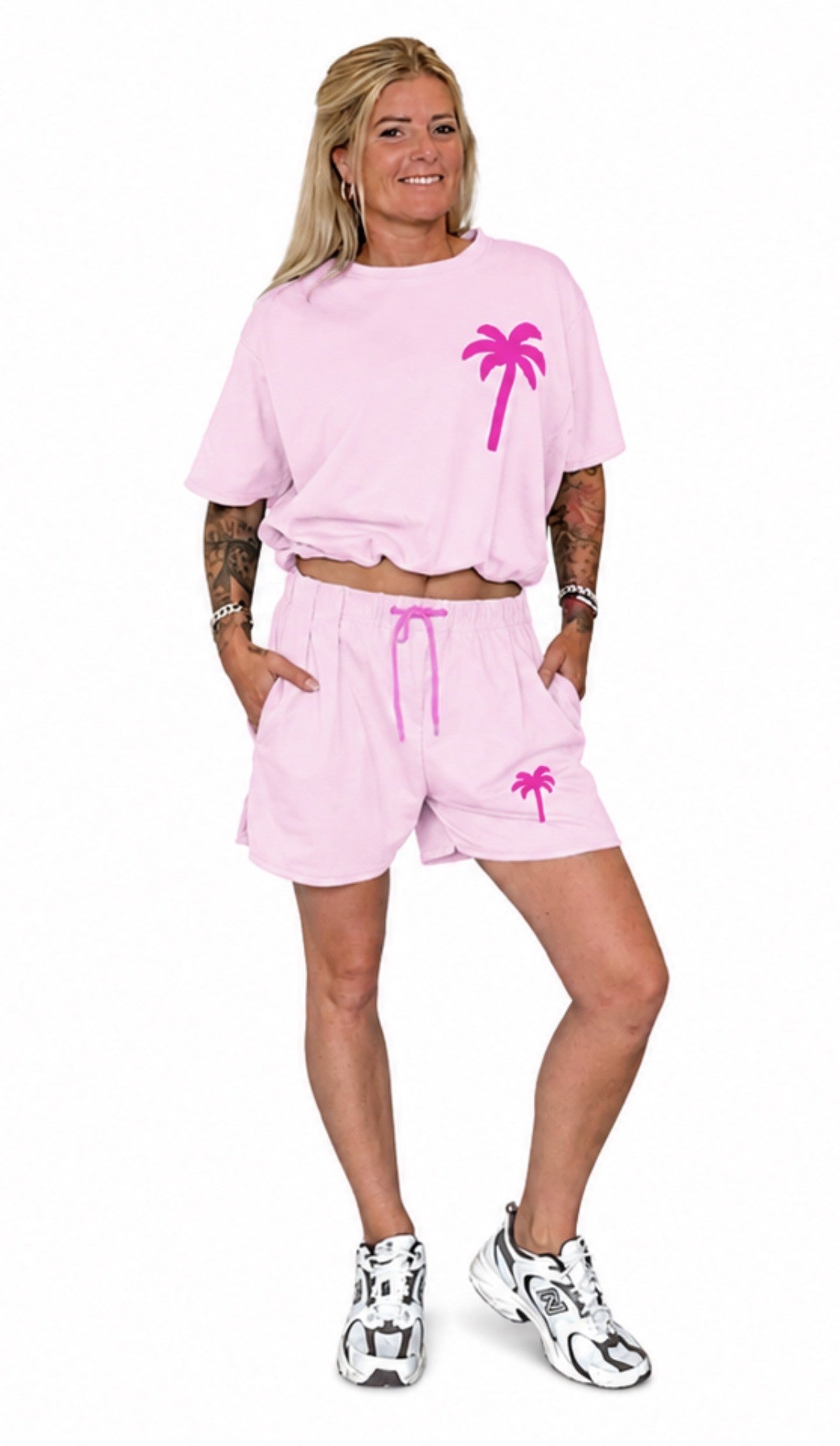 Palm set pink