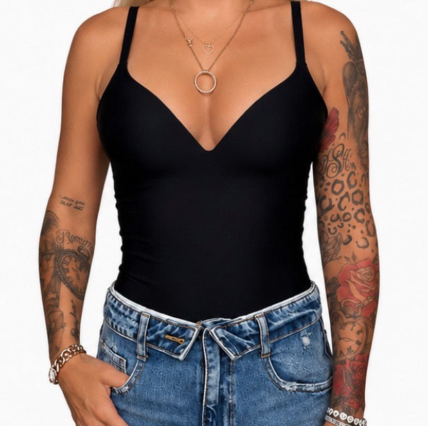 V shape body black